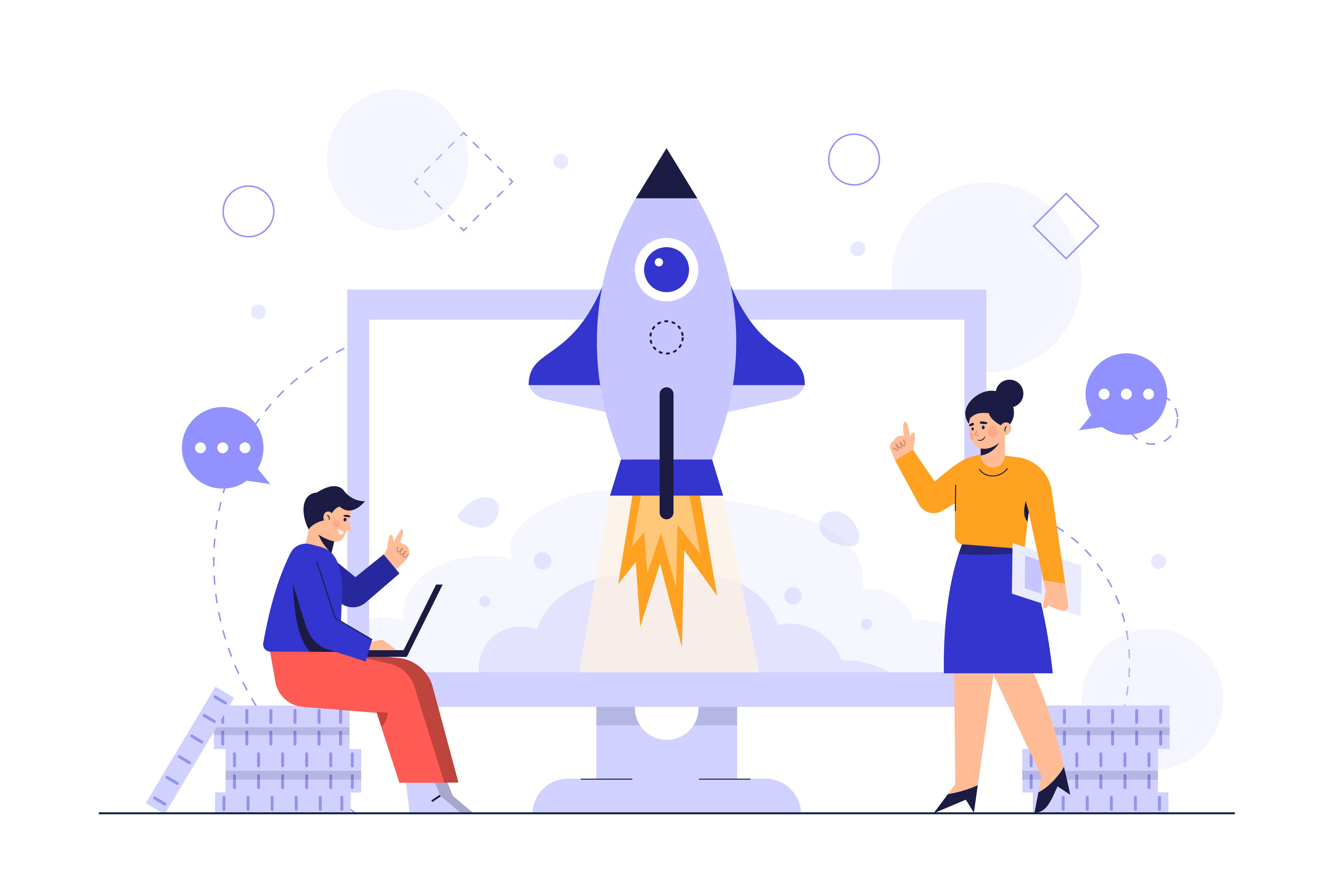 لانچ وبسایت